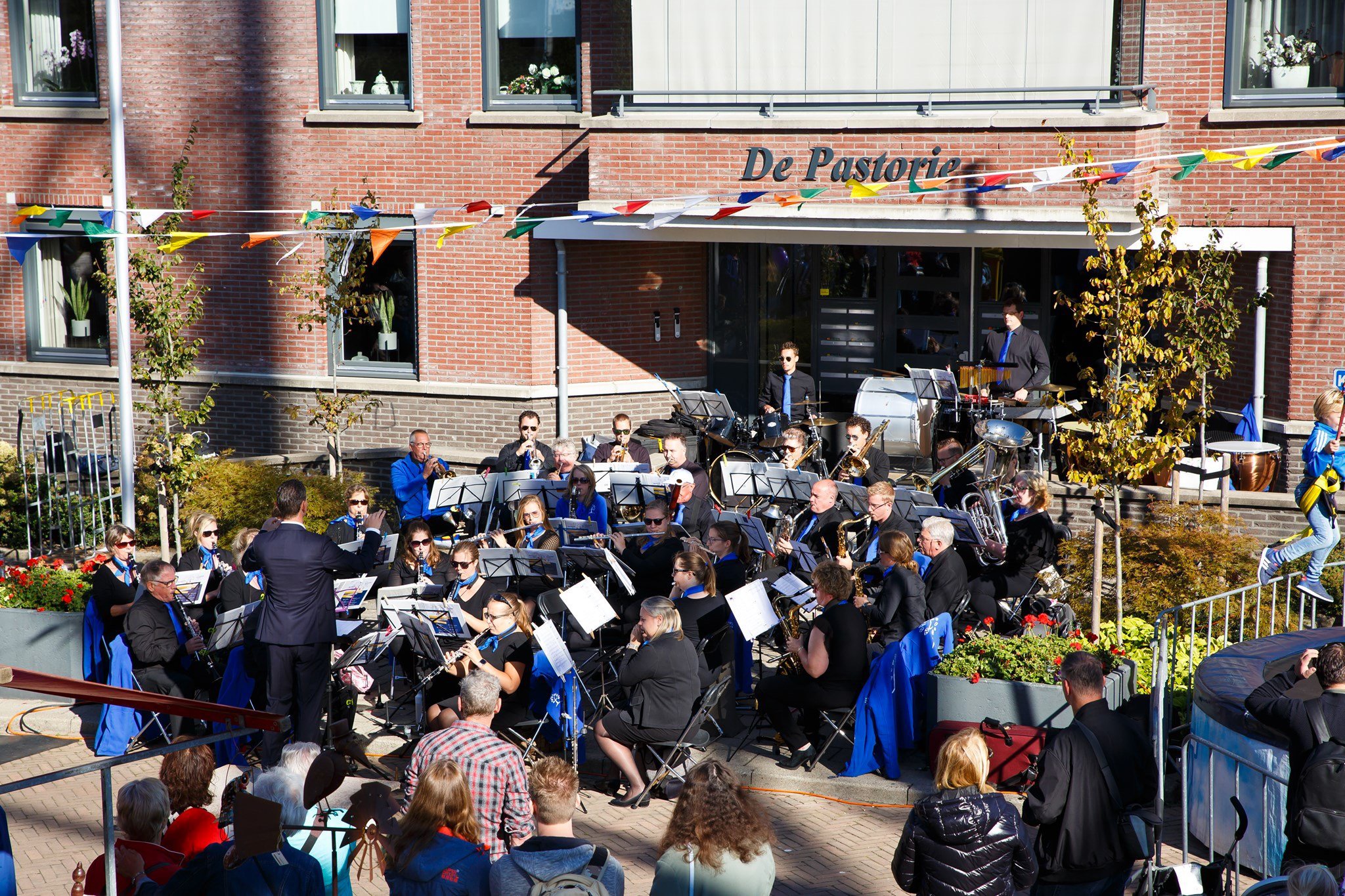 Een dubbelconcert met Concordia uit Haastrecht in ‘De Tuinen van Boskoop’.