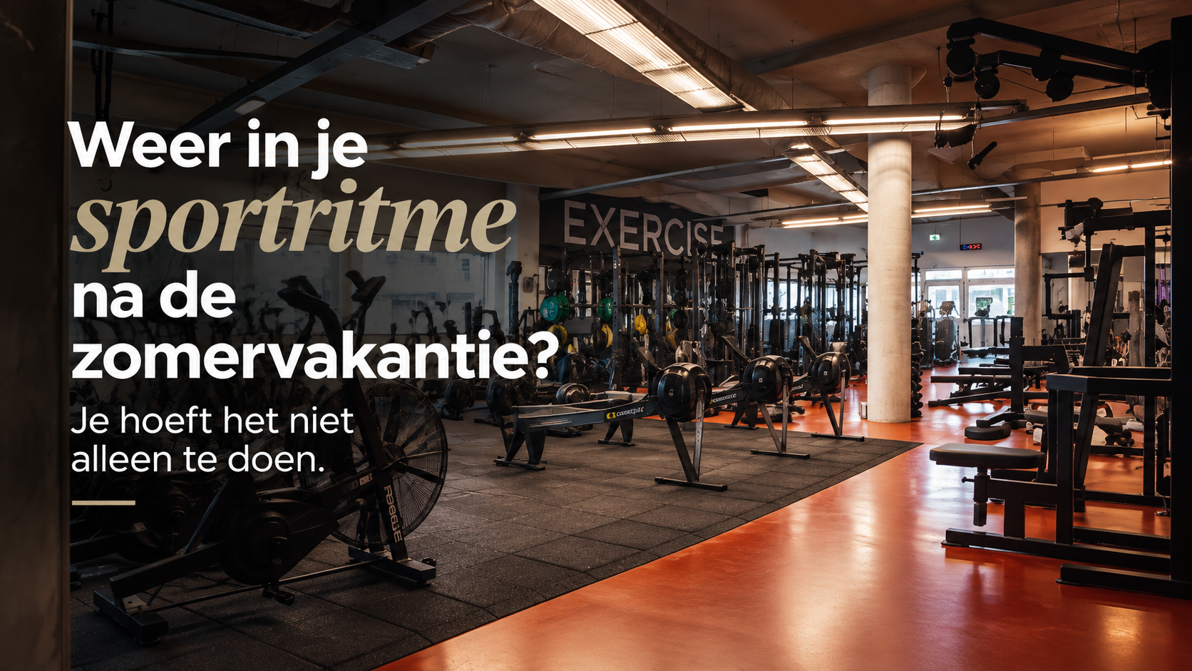 Back to routine. Back to Exercise!