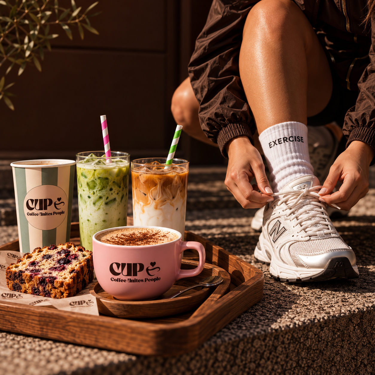 EXERCISE RUNCLUB X CUP ESPRESSOBAR
